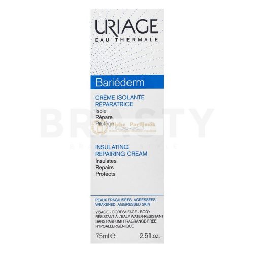 Uriage Bariederm Insulating Repairing Cream Tápláló krém nyugtató hatású 75 ml