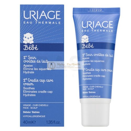 Uriage Bébé 1st Cradle Cap Cream nyugtató emulzió gyerekeknek 40 ml
