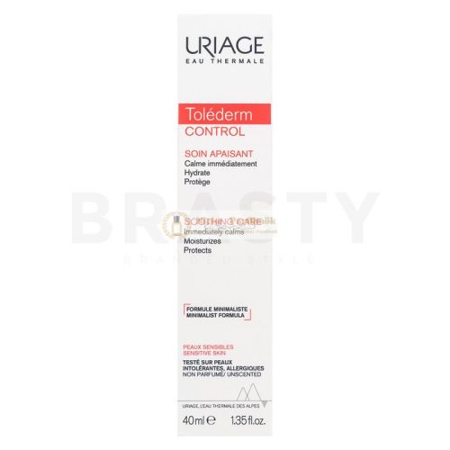 Uriage Tolederm Control Apaisant hidratáló krém nyugtató hatású 40 ml