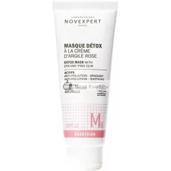 Novexpert Detox Maske mit cremiger rosa Tonerde unisex 75g