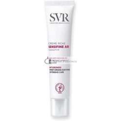   SVR SENSIFINE AR Hűsítő Hidratáló Antipirosító Arckrém, 40ml