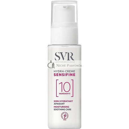SVR SENSIFINE Hydra Beruhigende Gesichtscreme für Ausgewogene-Trockene Empfindliche Haut, 40ml