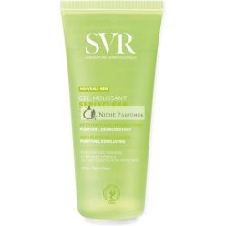   SVR SEBIACLEAR Schäumendes Gesichts- und Körperreinigungs-Gel für fettige, zu Akne neigende, Mischhaut, 200ml