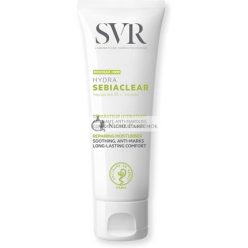   SVR SEBIACLEAR Hydra Nyugtató 48 órás Hidratáló Arckrém Pattanásra Hajlamos Zsíros Kombinált Bőrre, Utókezelés Pattanás Esetén, Javító, Nem Komedogén Hidratáló 40ml