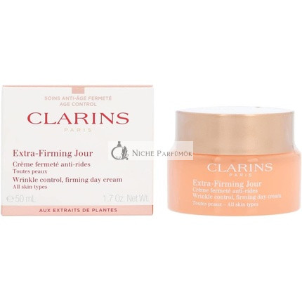 Clarins Extra Firming Nappali Krém Éjszakai Krém Mintával, 50ml