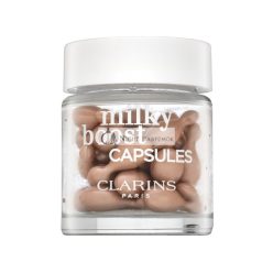   Clarins Milky Boost Capsules Flüssiges Make Up für eine einheitliche und aufgehellte Gesichtshaut 03 30 x 0,2 ml