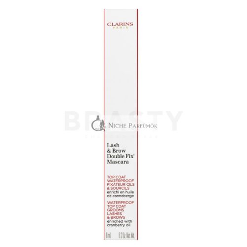 Clarins Lash & Brow Double Fix' Mascara szempillaspirál szempillaspirál Szempillákra és szemöldökre 01 8 ml