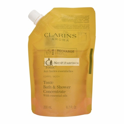 Clarins Tonic Bad- & Duschkonzentrat Nachfüllpackung, 200ml