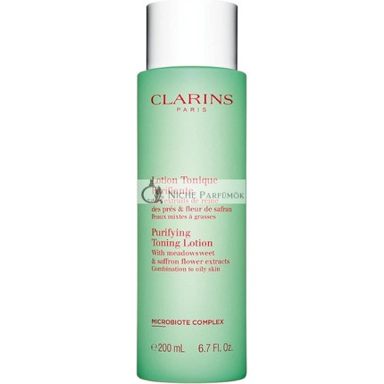 Clarins Reinigende Tonerlotion mit Mädesüß und Safranblütenextrakt 200ml