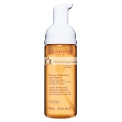   Clarins Gentle Renewing Cleansing Mousse Exfoliating Tamarind Pulp Extract, 156 g