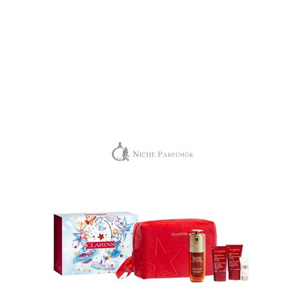 Clarins Double Serum és Multi-Intenzív Karácsonyi Ajándékcsomag Arcbőrápoló Készlet 15 ml