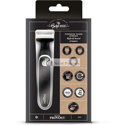 Esprit Gentleman The Barb Xpert Barttrimmer mit verstellbarem Aufsatz - Pflegt und stylt Ihren Bart schnell