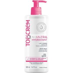   Topicrem Ultra-Moisturising Body Milk, Ultra hidratáló testápoló tej, 500ml