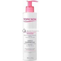 Topicrem UH Gyengéd Tisztító Tej, 200 ml