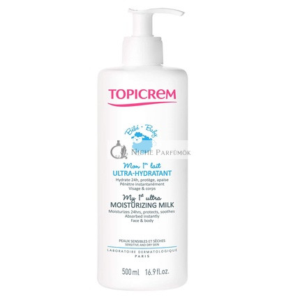 Topicrem Mon 1ER Ultra Feuchtigkeit Milch, 500ml