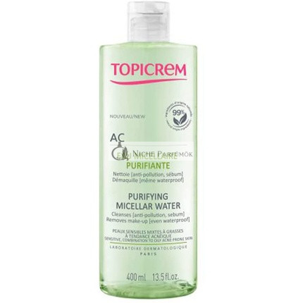 Topicrem AC Reinigendes Mizellenwasser 400ml