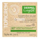 Topicrem Dermo Vegetal Solid Shampoo szilárd sampon tápláló hatással száraz hajra 75 g