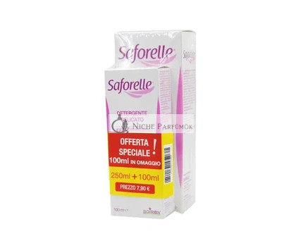 Boiron Saforelle Finom Intim Tisztítószer 250 ml + 100 ml ajándék