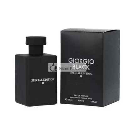 Giorgio Group Schwarze Sonderausgabe II Intensiv Eau De Parfum, 100ml