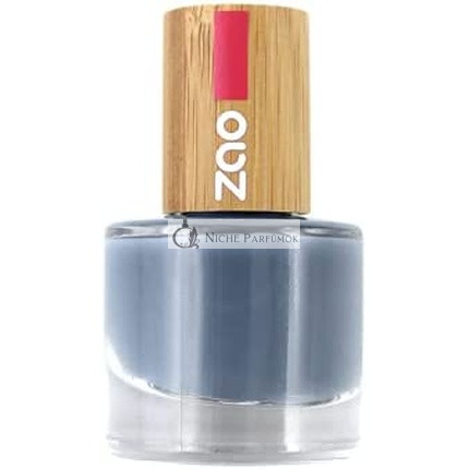 Zao Nagellack 670 Blau Grau