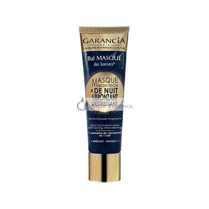 Garancia Bal Masque Des Sorciers Magas Technológiai Éjszakai Maszk Öntapadó Barnító Stresszcsökkentő, 50ml