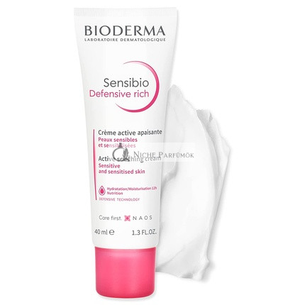 Bioderma Sensibio Defensive Gazdag Aktív Nyugtató Krém, 40ml