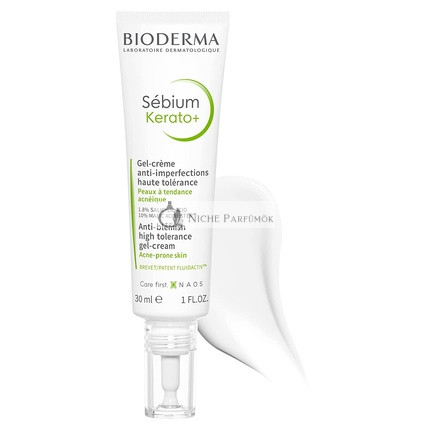 BIODERMA Sébium Kerato+ Anti-Imperfections Zselé-Krém, 30ml