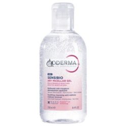   Bioderma Sensibio Ar Nyugtató Micellás Gél Érzékeny Bőrre 250ml - Csökkenti a Pirosodást és Tisztít