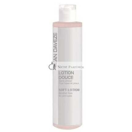 Jean D'Aveze Sanfte alkoholfreie Reinigungslotion, 200ml