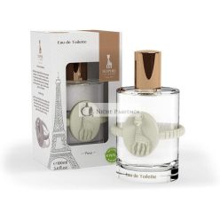   Sophie la girafe Vegan Kinder Eau de Toilette 100ml mit Beißring - Ideal für Kinder, Mütter und Schwangere - 96% natürlich