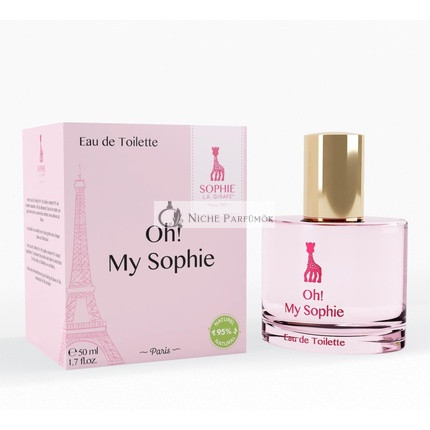 SOPHIE LA GIRAFE Oh! My Sophie Eau de Toilette Parfüm für Mütter und Kinder über 5 Jahre, 50ml