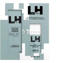   Lierac Homme Anti-Aging Fluid doboz + 48 órás izzadásgátló dezodor