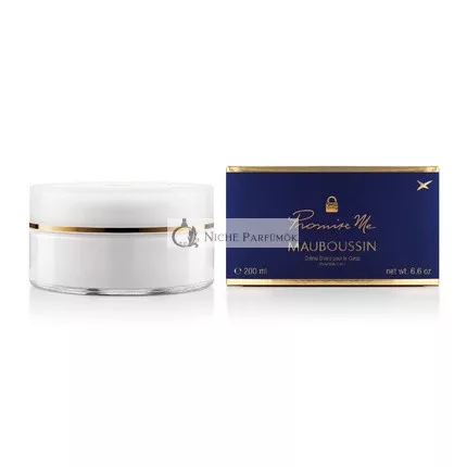 Mauboussin Promise Me Divine Cream für Frauen, 200ml