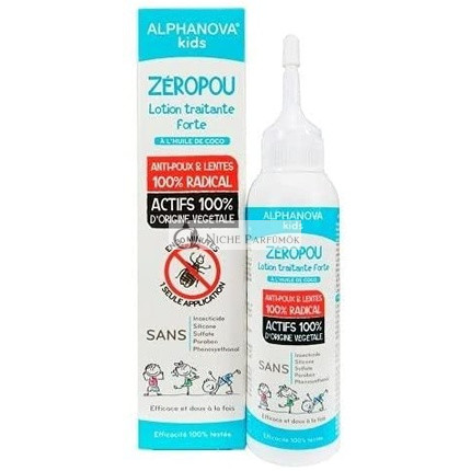 Alphanova Kids Zéropou Erős Kezelő Lotion, 100 ml