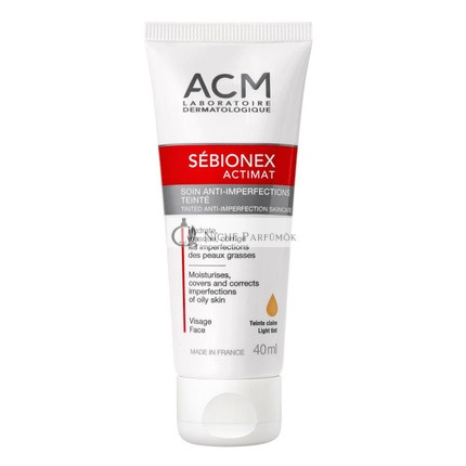 Laboratoire ACM Sebionex Actimat Tinted Anti-Imperfection Bőrápoló, 40ml