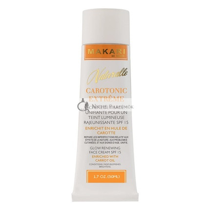Makari Naturalle Carotonic Extreme Glow Megújító Arckrém SPF 15, 48 g