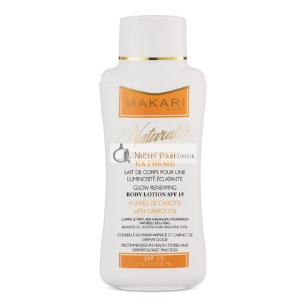 MAKARI Carotonic Extreme Testápoló, 500ml - Harcol az Olajosság Ellen, Csökkenti a Hegeket, Bőrfehérítő, Öregedésgátló