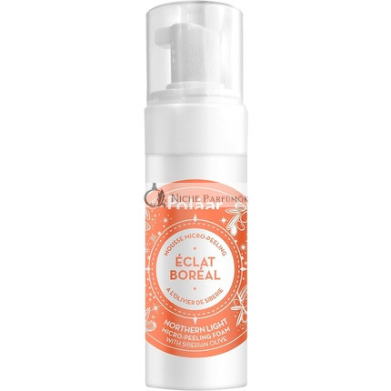Polåar Nordlicht Mikro-Peeling-Schaum mit Sibirischem Oliven-Gesichtsreiniger, 100 ml
