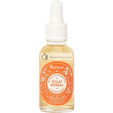 Polåar Nordlicht Anti-Unvollkommenheitslösung mit sibirischem Oliven-Gesichtsserum, 30ml