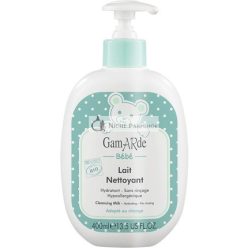   GAMARDE Bio-Kozmetikai Baba Tisztító Tej Arcra, Testre és Popsira 100% Természetes Baba Termék Hipoallergén Baba Lotion Baba Krém Babáknak és Kisgyermekeknek Hidratáló Baba Krém 400ml
