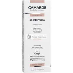   GAMARDE Bio-Kozmetikumok Testápoló Napraforgó, Levendula és Argan Olajjal - Gazdag Testápoló Száraz és Nagyon Száraz Bőrre - Tápláló Testápoló Nőknek és Férfiaknak - Vegán - 200ml