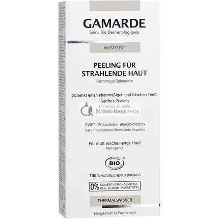 GAMARDE Bio-Kozmetikumok Hámlasztó Arcradír Ragyogó Bőrért 40ml