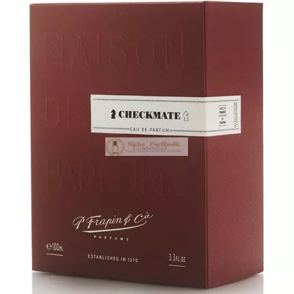 P. Frapin & Cie Checkmate Unisex Eau de Parfum, 100ml