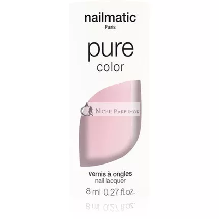 Nailmatic Pure Color Körömlakk - Anna-Rose Átlátszó / Áttetsző Rózsaszín, 8 ml