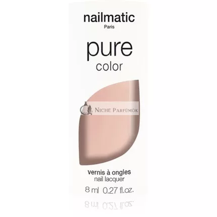 Nailmatic Pure Color Körömlakk - ELSA-Beige Átlátszó / Áttetsző Bézs, 8 ml