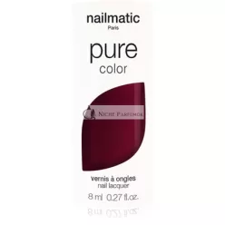   Nailmatic Pure Color Körömlakk - Grace-Rouge Noir / Fekete Vörös, 8 ml