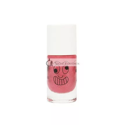 Nailmatic Vízalapú Körömlakk Gyerekeknek Kitty Pink Csillám, 8 ml