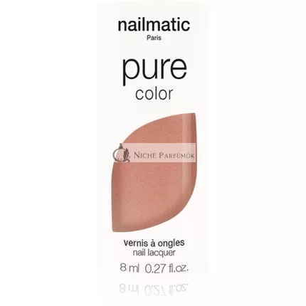 Nailmatic Pure Color Körömlakk - BRITANY, Bézs Nacre / Gyöngyház bézs, 8 ml