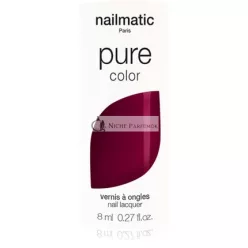 Nailmatic Pure Color Körömlakk FAYE-Bordeaux Piros 8 ml