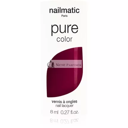 Nailmatic Pure Color Körömlakk FAYE-Bordeaux Piros 8 ml
